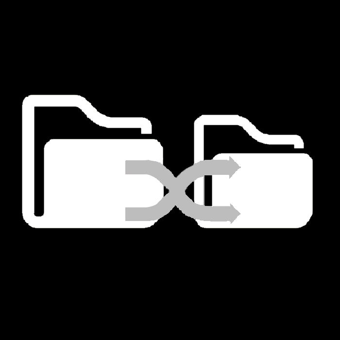 Folder PDF Transfer Logo Icon